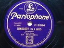 BIX BEIDERBECKE - ‘IN A MIST’ CLASSIC 1927 PIANO SOLO ON PARLOPHONE R3504