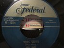 DOO WOP BILLY WARD & DOMINOES 1952 FEDERAL 12106 ORIGINAL YOURS FOREVER/I'M LONE
