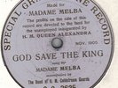 Nellie MELBA - God Save The King