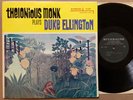 THELONIOUS MONK Riverside PLAYS DUKE ELLINGTON Mono Orpheum Black Label VG+