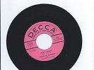 Jackie Lee Cochran, 45 RPM Record, 1957 Rock & Roll, Decca 30236, Sample Copy