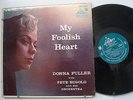 DONNA FULLER PETE RUGOLO My Foolish Heart  LP LIBERTY TURQUOISE LABEL Mono ORIG