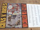 GUNS N' ROSES - APPETITE FOR DESTRUCTION LP Rare BANNED ROBOT SLEEVE + Sticker
