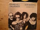 RICHARD HELL AND THE VOIDOIDS BLANK GENERATION  SRE 1003 US FIRST PRESS