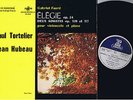 TORTELIER & HUBEAU ERATO FAURE CELLO STEREO LP