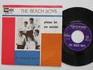 BEACH BOYS PLEASE LET ME WONDER ITALY 1st PRESS EMI CAPITOL LABEL 7