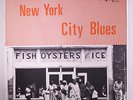 VARIOUS: New York City Blues LP (UK, 2 faint corner dings) rare Blues & R&B
