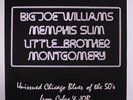 BIG JOE WILLIAMS, MEMPHIS SLIM, LITTLE BROTHER M: Unissued Chicago Blues Of The