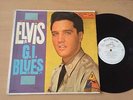 Elvis Presley MEXICAN PROMO Vinyl LP WHITE DJ Label G.I. BLUES Latin America 60s