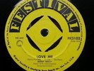 BUDDY HOLLY - LOVE ME/MIDNIGHT SHIFT...FESTIVAL LABEL...Made in New Zealand NZ