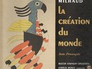 LP Milhaud La Création Du Monde - Suite Provençale DELUXE MONO ISSUE, + BOOKLET