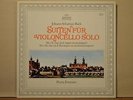 Pierre Fournier  Bach Suites for Cello Solo 3 & 4  Archiv 198 187 Stereo LP