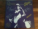 QUEEN - LIVE AT THE RAINBOW. SIGNED BY BRIAN MAY, ROGER TAYLOR & JOHN DEACON