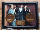 A-Teens - Doppel Gold Award goldene Schallplatte Super Trouper - Abba Generation