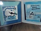 2 - HANK WILLIAMS, SR YELLOW LABEL LP'S HONKY TONKIN'  & MOANIN' THE BLUES