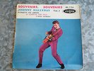 EP 45 T JOHNNY HALLYDAY SOUVENIRS SOUVENIRS  languette