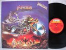 JUDAS PRIEST PAINKILLER 1990 LP W/INSERT +  LOGO STICKER EX+   NM- Promo