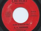 Modern Soul Funk 45 L.V. Johnson 'Trying To Hold On' Chi Heat Hear