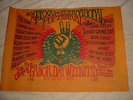 Original 1969 1st advance poster -TEXAS INTERNATIONAL POP FESTIVAL -LED ZEPPELIN