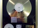 Michael Jackson Invincible US Gold RIAA Music Record Award goldene Schallplatte