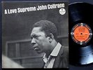 JOHN COLTRANE A Love Supreme LP IMPULSE AS-77 US Orig 1965 JAZZ RVG McCoy Tyner