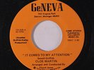 CLOE MARTIN: It Comes To My Attention / Life Race 45 Soul