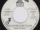 LEON THOMAS Just In Time To See The Sun MASSIVE latin northern soul 45 funk HEAR