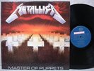METALLICA MASTER OF PUPPETS EDIT TRACK 1989 LP LOGO STICKER & W/IN + CARD Promo