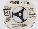 WYNDER K FROG-JUMPING JACK FLASH VERY RARE U.S.PROMO NORTHERN SOUL 45