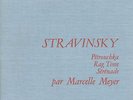 DF48 - Stravinsky - Petrouchka - Rag Time - Serenade - par Marcelle MEYER - RARE