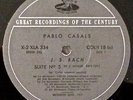 PABLO CASALS BACH SIX SUITES FOR CELLO UNACCOMPANIED ANGEL COLH 16/17/18 NM/EX