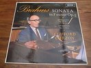 BRAHMS SONATA IN F MINOR OP 5 DECCA SXL 6041 WBG UK 1963 CURZON