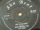 BABA BROOKS(ONE EYED GIANT)SKINHEAD SKA REGGAE.ORG UK SKA BEAT 7