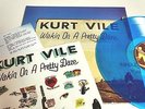 KURT VILE - WAKIN ON A PRETTY DAZE - BLUE VINYL CLEAR- W STICKERS-LP/Vinyl