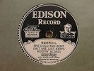 FRANKIE MARVIN - Blue Yodel #4 / She's Old & Bent - EDISON Diamond Disc #52650