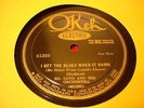 JAZZ CALIFORNIA RAMBLERS I Get The Blues When It Rains OKEH 41250