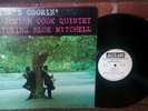 JUNIOR COOK - Junior's Cookin' - JAZZLAND 58 -RARE WHITE LABEL- w/ Blue Mitchell