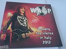 WASP  BREAKING THE SILENCE IN ITALY  7'  INCH SINGLE LIMITED  CLEAR   W.A.S.P.