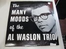 AL WASLON TRIO Many Moods Of LP AR private press piano jazz VG++