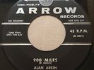 R&B POPCORN Alan Arkin 900 MILES Arrow 45 rare mod New Breed dancer