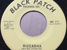 NORTHERN SOUL Rockie Charles & The Lavonics RICCASHA Black Patch 45 rare dancer