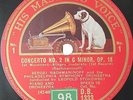 Rachmaninoff. Rachmaninoff (Piano concerto 2). HMV DB 1333-7 (5) in orig. album