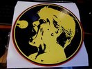 PICTURE DISC-LP-UNPLAYED-DAVID BOWIE-ROCK CONCERT-IGGY POP-LIVE AID '85-RECORD