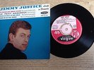 French EP Jimmy JUSTICE en français (sung in french) coeurs perdus 1962 EXC+