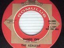 AZALIAS Hands Off Our Drummer Can't Keep Time PROMO Teen POPCORN Romulus 45 w665