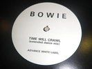 DAVID BOWIE, Time will Crawl, US Advance White Label PROMO, 12EA 237, MAXI, NICO