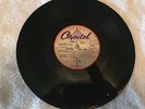 JUDY GARLAND Capital Single Sided ACETATE Rare 45 RPM