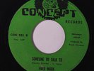 rare Soul Funk 45 FRED MARK someone to talk to CONCEPT