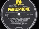 Beatles  Sgt Pepper  Stereo Widespine EX+