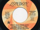 70s Soul 45 - WARREN RAYE INFERNAL BLUES MACHINE Don’t Run RARE Modern MP3